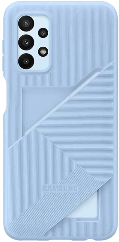 Kryt na mobil Samsung Galaxy A23 5G Zadný kryt s vreckom na kartu svetlo modrý
