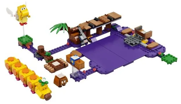 LEGO stavebnice LEGO Super Mario 71383 Wiggler a jedovatá močiar - rozširujúci set