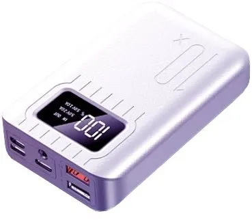 Powerbanka Viking GO10 10000mAh white, pre mobilné telefóny a tablety, 10000mAh, 2 výstup