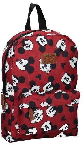 Školský batoh Batoh Mickey Mouse My Own Way Červený