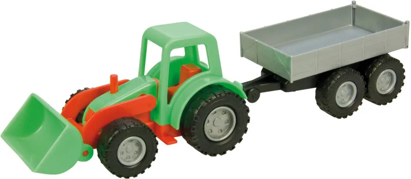 Auto Mini Compact traktor s prívesom