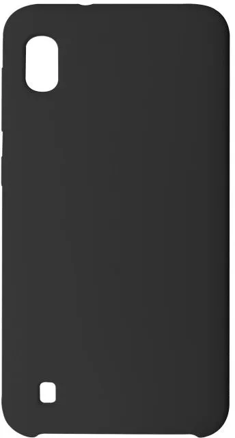 Kryt na mobil Hishell Premium Liquid Silicone pre Samsung Galaxy A10 čierny