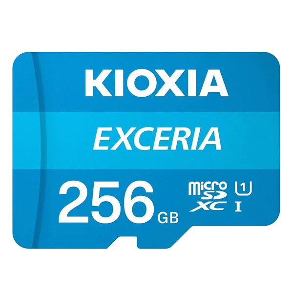 Kioxia Pamäťová karta Exceria (M203), 256GB, microSDXC, LMEX1L256GG2, UHS-I U1 (Class 10)