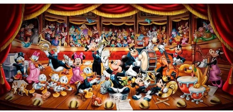 Puzzle Clementoni Puzzle Disney orchester 13200 dielikov