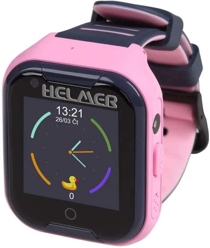 Chytré hodinky Helmer LK 709, ružové