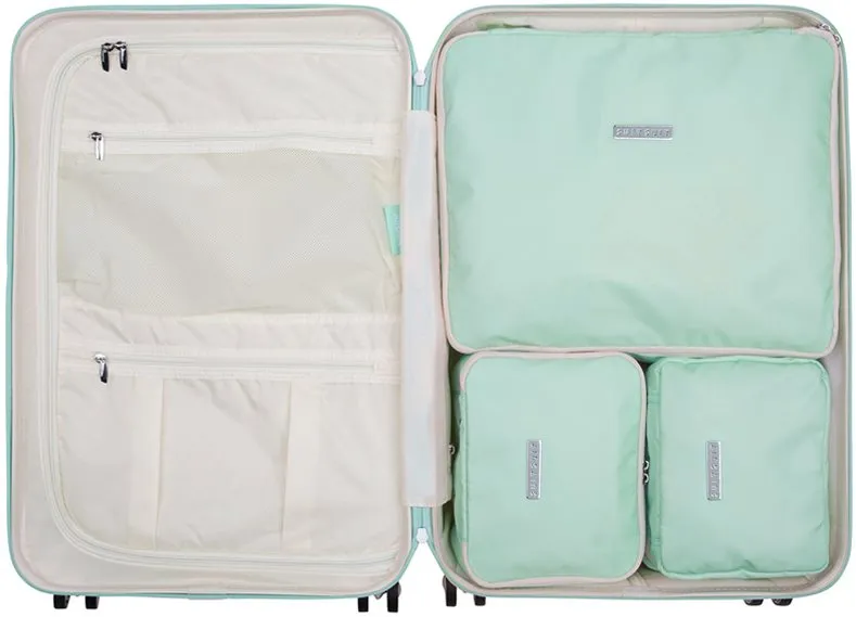 Packing Cubes Suitsuit sada obalov Perfect Packing system veľ. M Luminous Mint