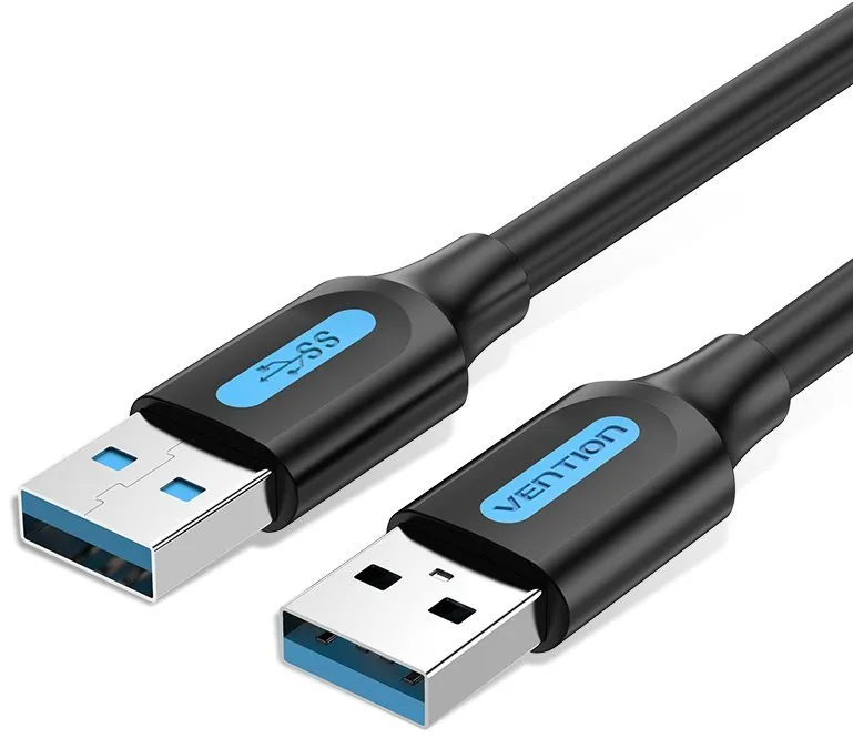 Dátový kábel Vention USB 3.0 Malé USB Male Cable 1.5M Black PVC Type