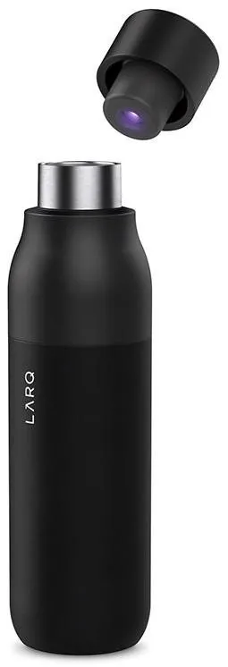 Filtračná fľaša Larq Obsidian Black 500 ml