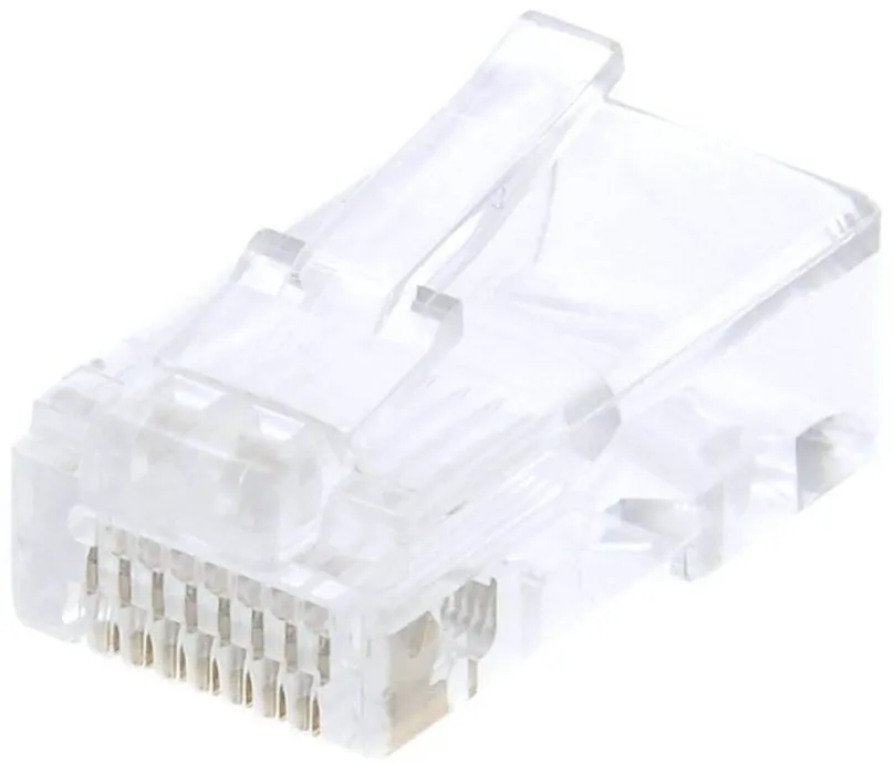 Konektor Datacom 10-pack RJ45, CAT5E, UTP, 8p8c, na lícne (lanko)