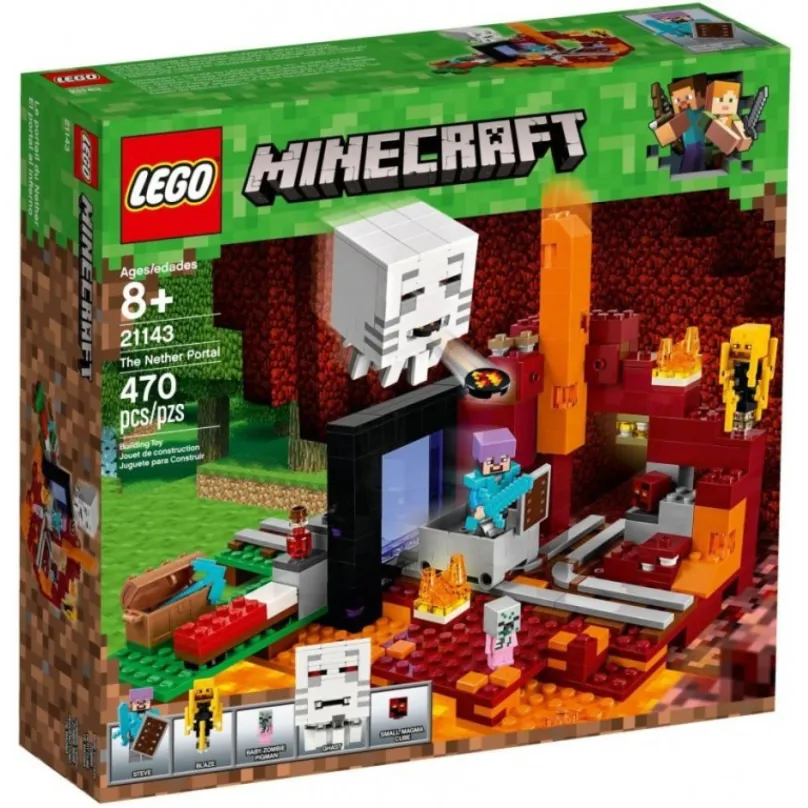 LEGO stavebnice LEGO Minecraft 21143 Podzemné brána