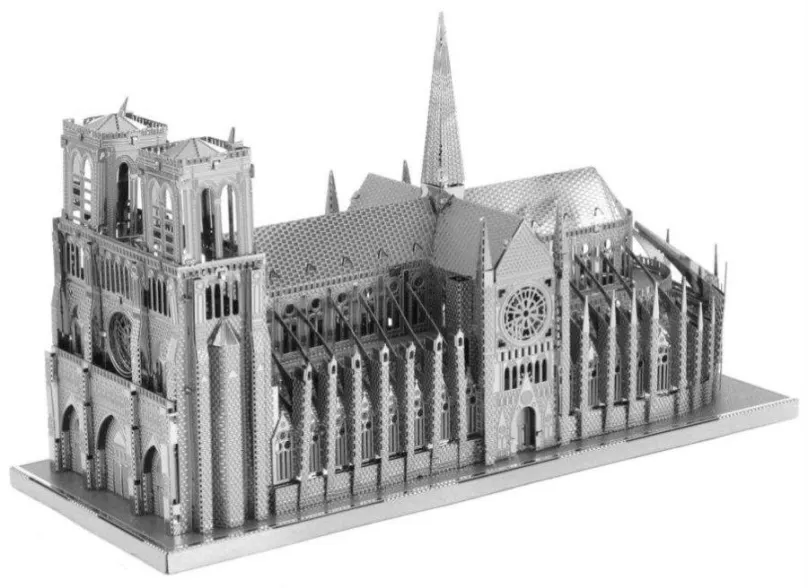 3D puzzle Metal Earth 3D puzzle Katedrála Notre-Dame (ICONX)
