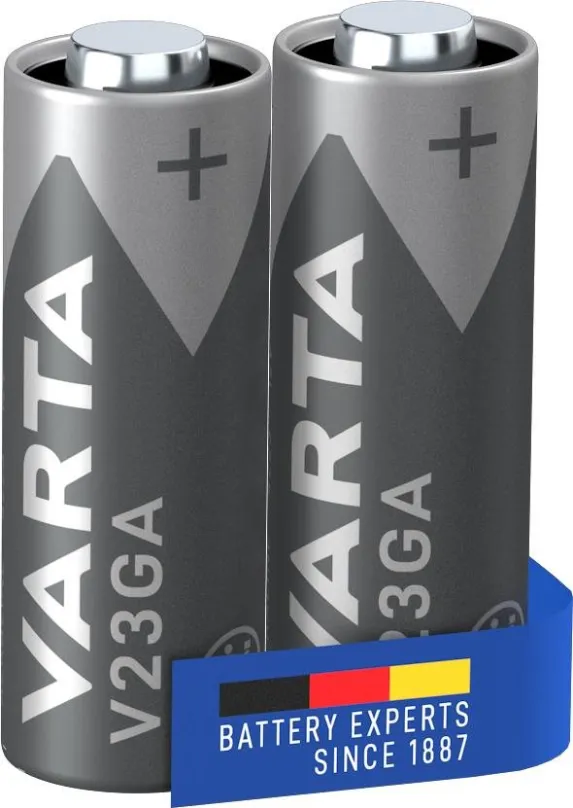 Gombíková batéria VARTA špeciálna alkalická batéria V23GA 2ks