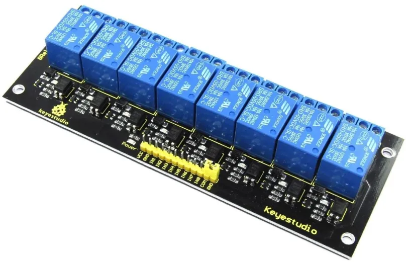 Stavebnica Keyestudio Arduino modul 8-kanal. relé 5 V