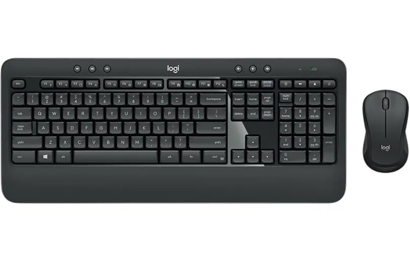 Logitech set klávesnice a myši MK540 ADVANCED/ bezdrôtový/ 2.4GHz/ USB prijímač/ US/ čierny