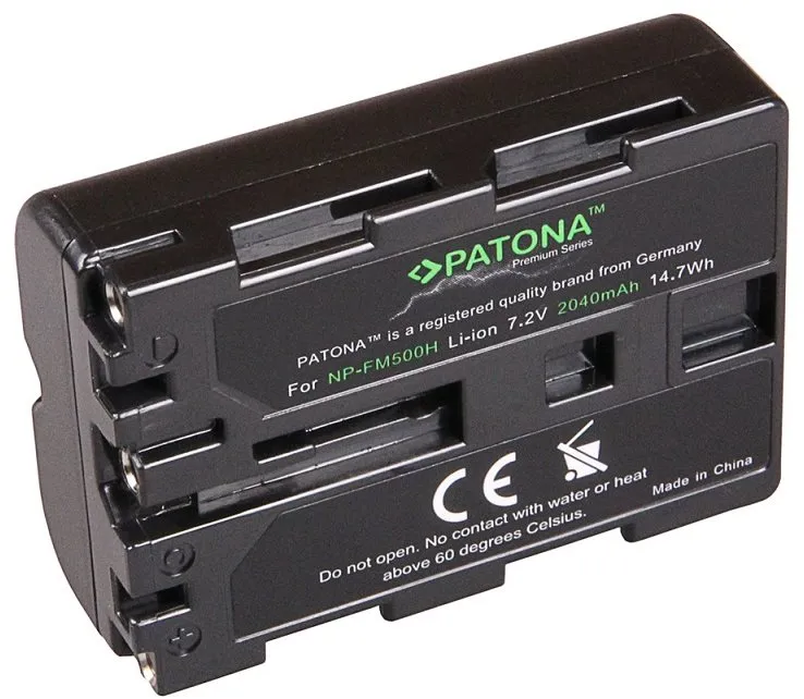Batérie pre fotoaparát Paton pre Sony NP-FM500H 2040mAh Li-Ion Premium