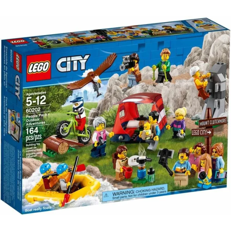 LEGO stavebnica LEGO City 60202 Sada postáv - dobrodružstvo v prírode