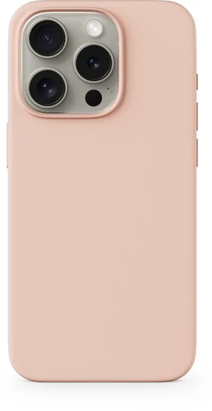 Kryt na mobil Epico Mag+ silikónový kryt pre iPhone 15 Pro s podporou MagSafe - ružový