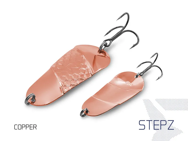 Delphin Trblietka STEPZ StripSCALE 7cm 10g COPPER