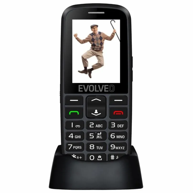 Mobilný telefón EVOLVEO EasyPhone EG čierna