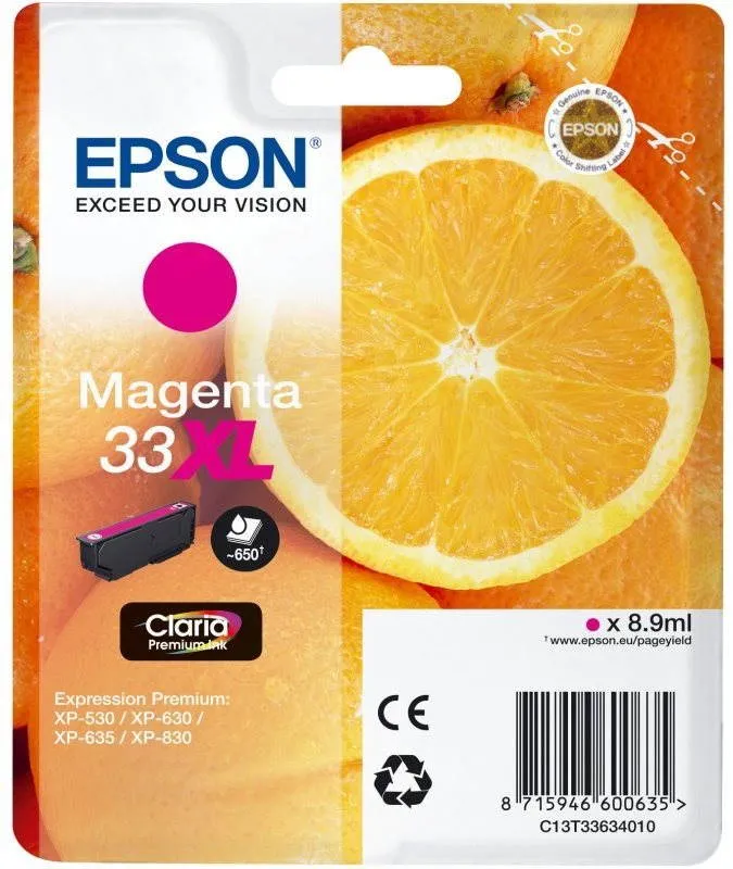 Cartridge Epson T3363 XL purpurová
