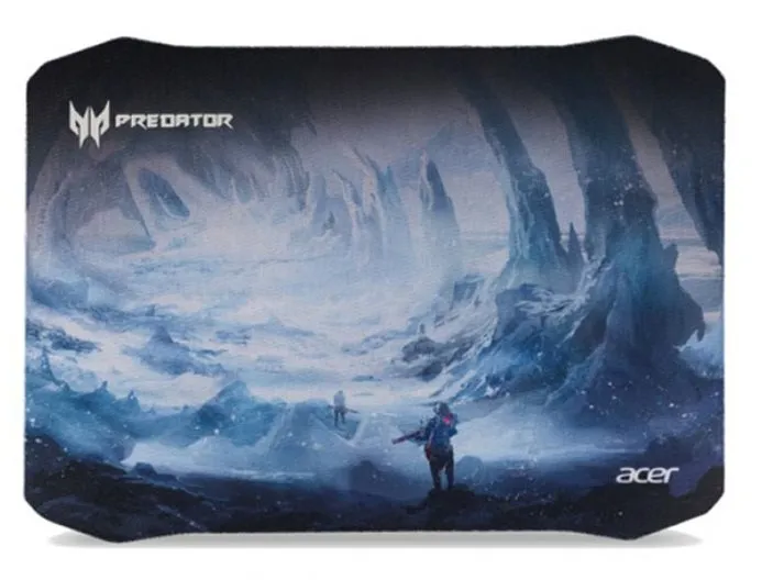 Podložka pod myš Acer Predator Gaming Mousepad Ice Tunnel, veľkosť M, materiál: textil a