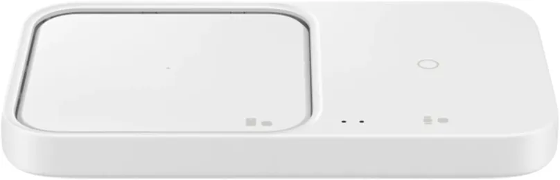Bezdrôtová nabíjačka Samsung Duálna bezdrôtová nabíjačka (15W) biela, bez kábla v balení