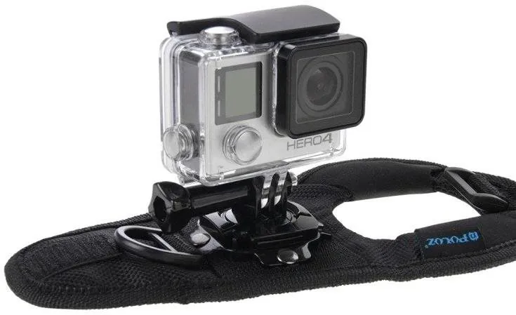 Príslušenstvo pre akčnú kameru Puluz PU162 popruh pre uchytenie kamery na ruku, čierny