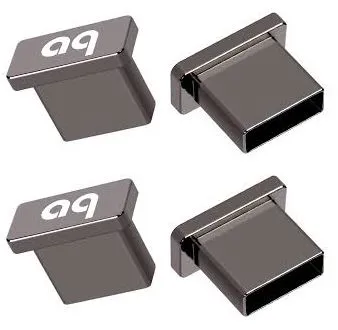 Audioquest USB Noise-Stopper Caps - koncové záslepky USB pre redukciu šumu - set 4 ks