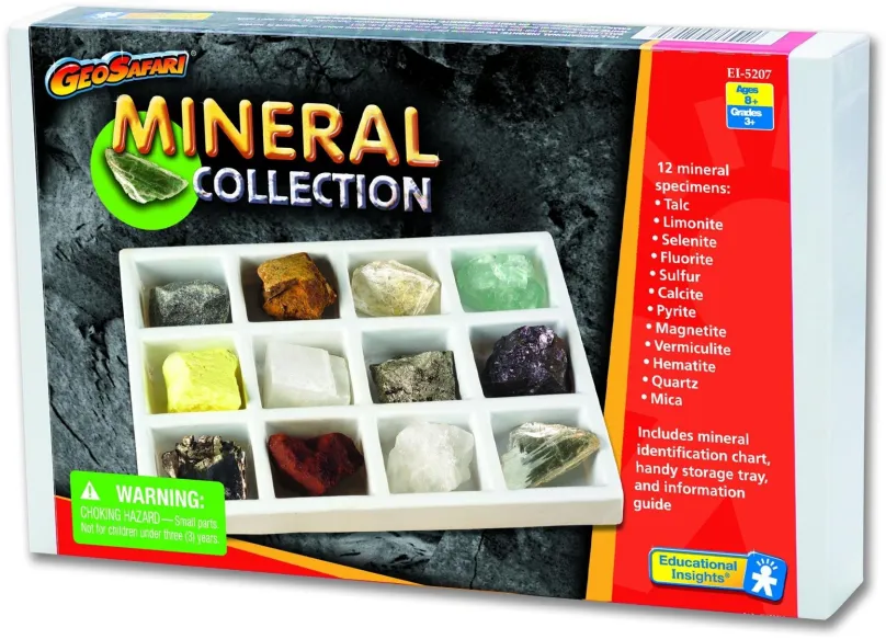 Vzdelávacia sada Learning Resources Kolekcia minerálov