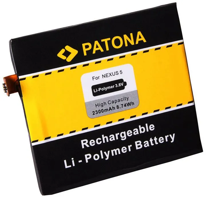 Batérie pre mobilný telefón Paton pre LG Nexus 5 D820 2300mAh 3,8V Li-pol BL-T9