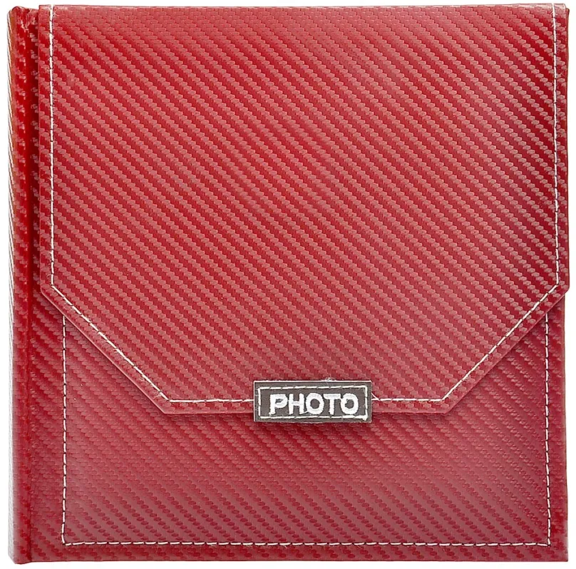 Fotoalbum KPH Photobag červené, zasúvacie, pre fotografie s rozmermi 10 x 15 cm, pre 200