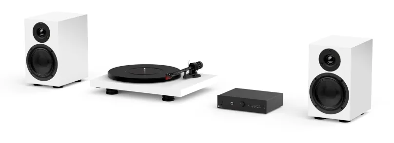 Pro-Ject Colourful Audio System - All-in-one Hi-Fi systém s gramofónom - Satin White