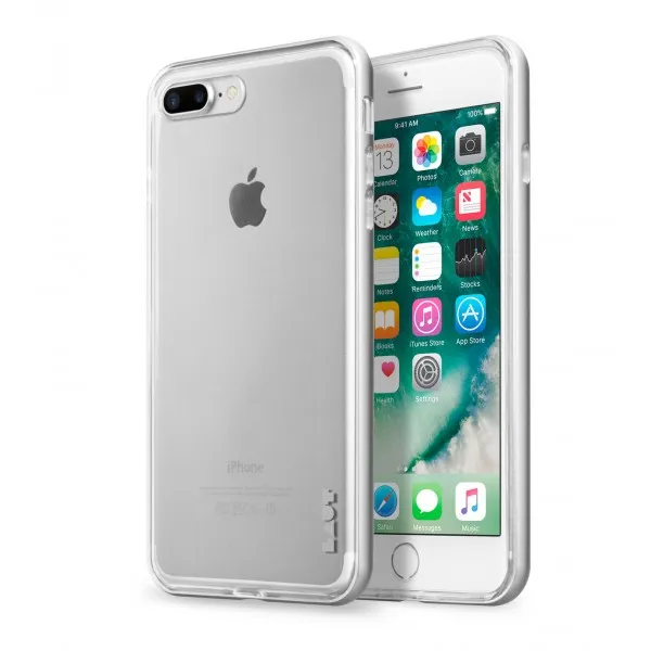 Lauta Exoframe case pre iPhone 8/7 Plus - Silver