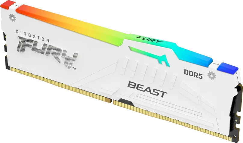 Operačná pamäť Kingston FURY 32GB DDR5 5200MHz CL40 Beast White RGB XMP