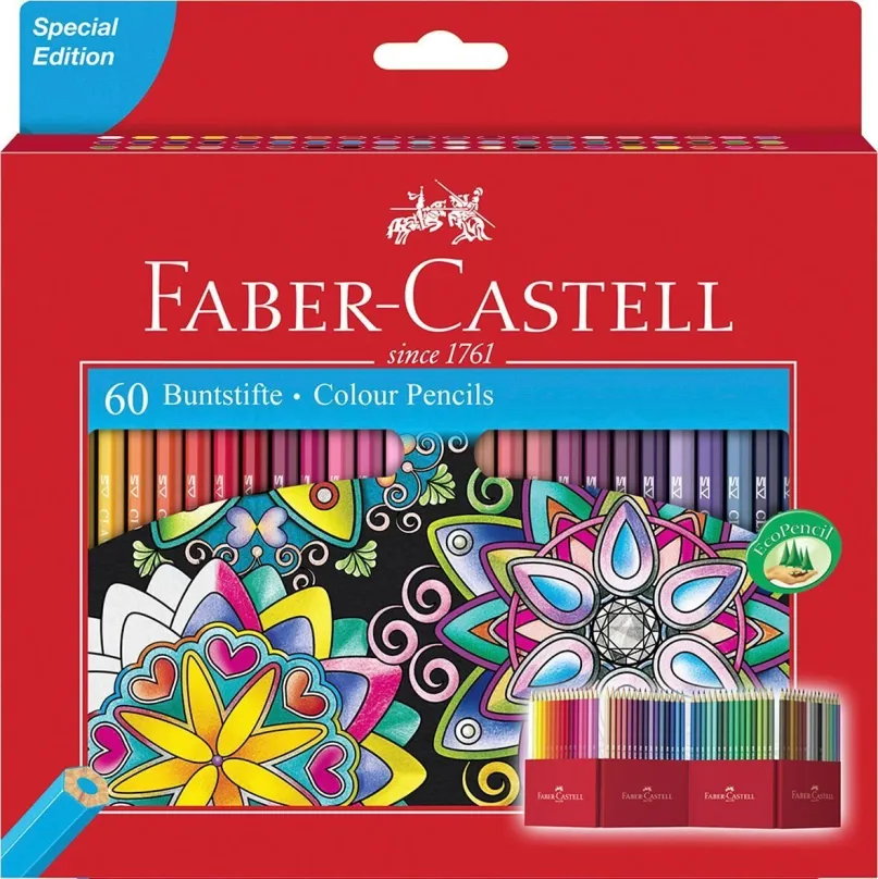 Pastelky FABER-CASTELL 60 farieb