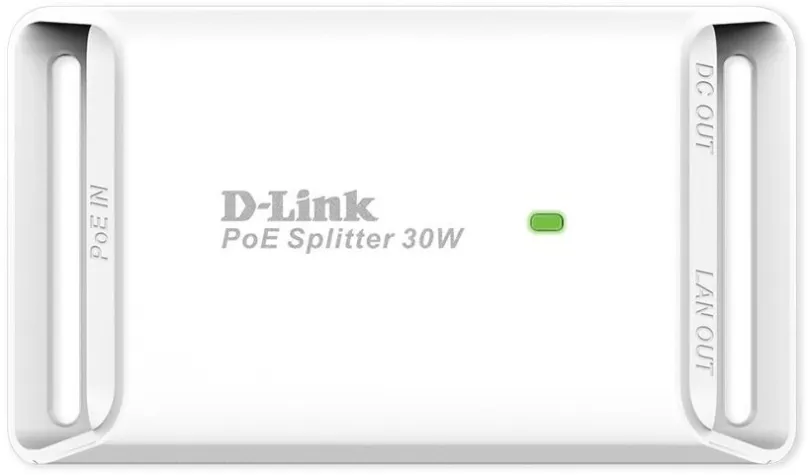 Injektor D-Link DPE-301GS, modul pre príjem PoE 802.3af/at, 5/9/12V, až 2A