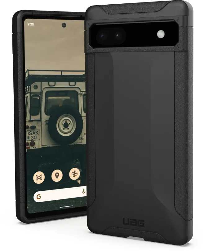 Kryt na mobil UAG Scout Black Google Pixel 6a 5G, pre Google Pixel 6a 5G, materiál TPU, ko