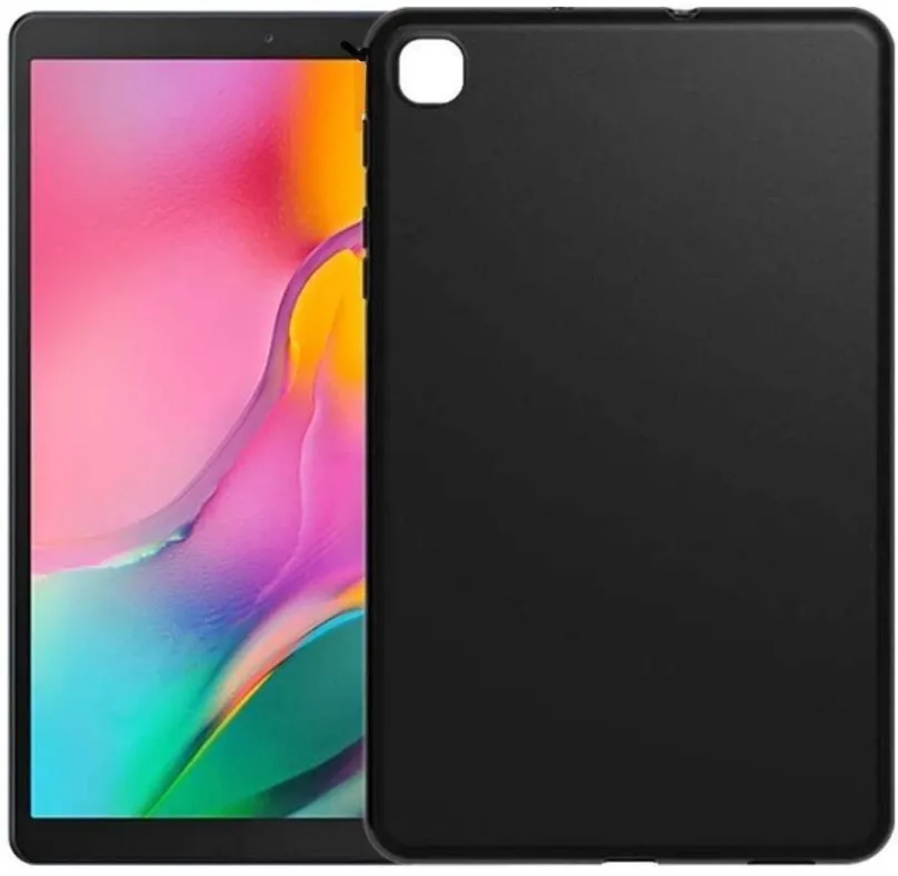 Puzdro na tablet MG Slim Case Ultra Thin silikónový kryt na Samsung Galaxy Tab S8 Plus, čierny