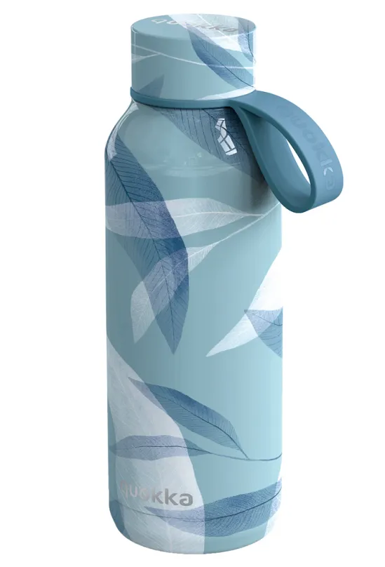 Nerezová termofľaša s pútkom, Solid, 510 ml, Quokka, blue wind