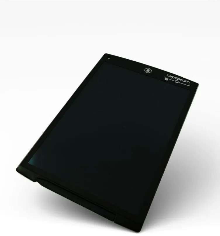 Digitálny zápisník Nepapirum 12“ LCD písacia tabuľka - Čierna