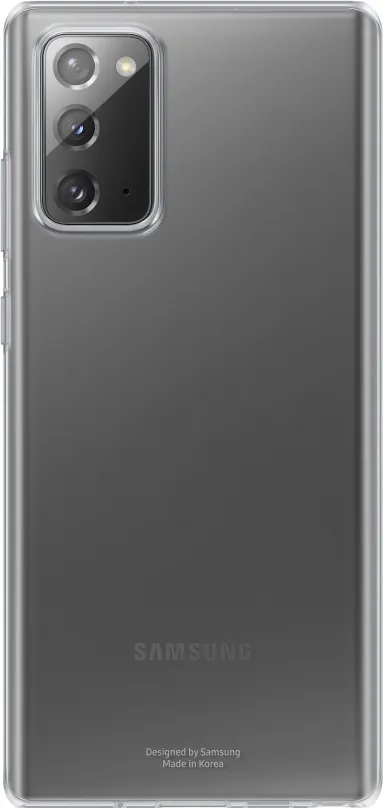 Kryt na mobil Samsung Priehľadný zadný kryt pre Galaxy Note20 priehľadný