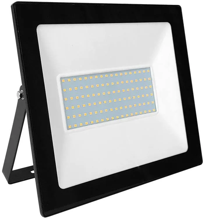 LED reflektor LED vonkajší reflektor Q 100 W/230 V/6000 K/9000 lm/110°/IP66, čierny