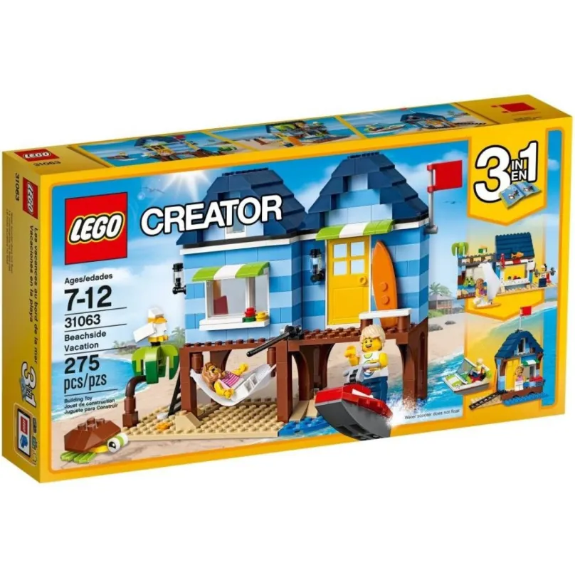 LEGO® CREATOR 31063 Dovolenka na pláži