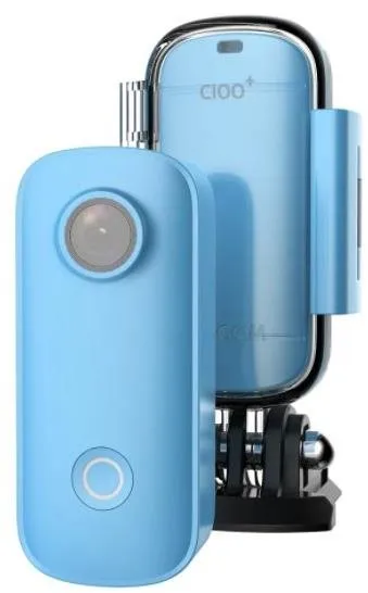 Outdoorová kamera SJCAM C100+ Modrá, nahráva video v rozlíšení Full HD, rozlíšenie fotogra
