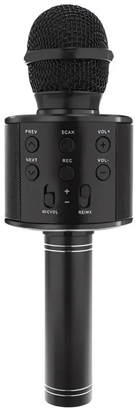 Mikrofón Izoxis 22189 Karaoke bluetooth mikrofón čierna
