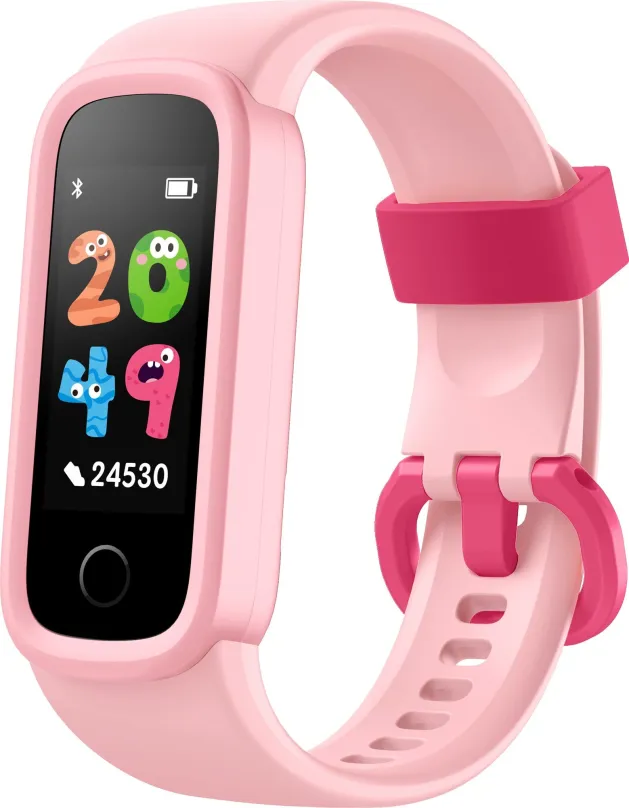 Chytré hodinky WowME Kids Fun Pink, detské, s ovládaním v slovenčine, TFT displej, dotykov