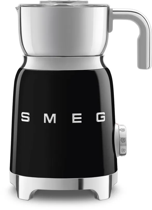 Šľahač mlieka SMEG 50's Retro Style 0,6l čierny
