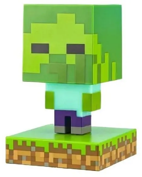 Figúrka Minecraft - Zombie - svietiace figúrka