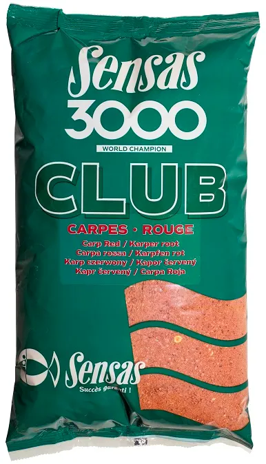 Sensas Vnadiaca zmes 3000 Club Carpes Rouge (Káper-červená) 1kg