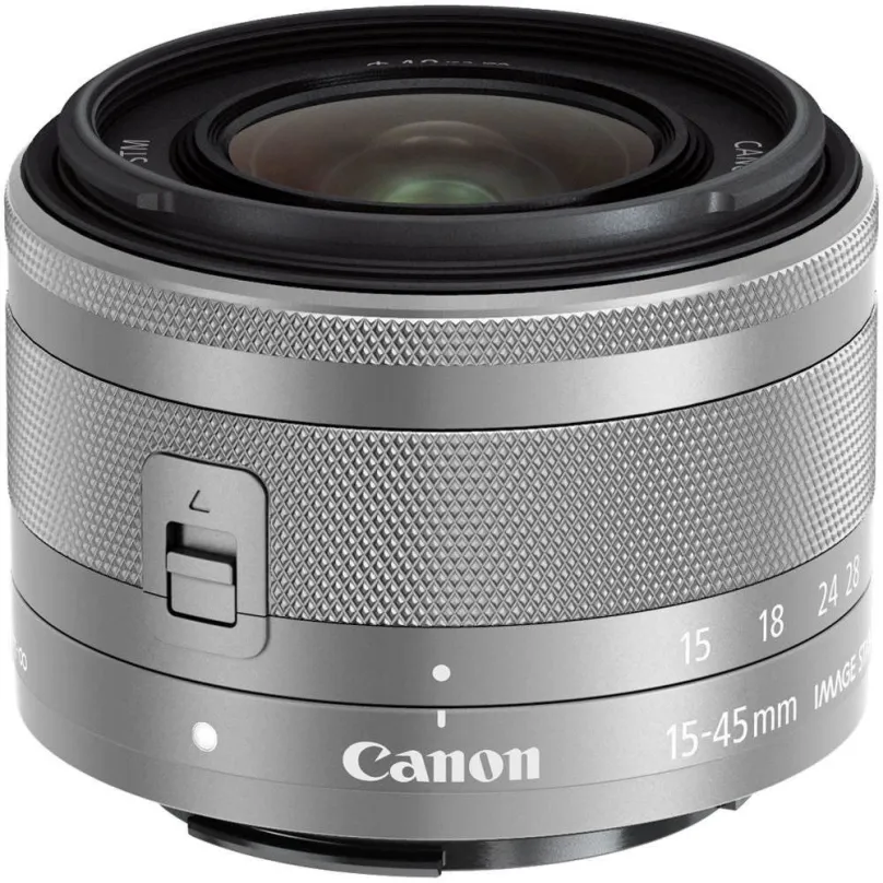 Objektív Canon EF-M 15-45mm f / 3.5 - 6.3 IS STM Silver
